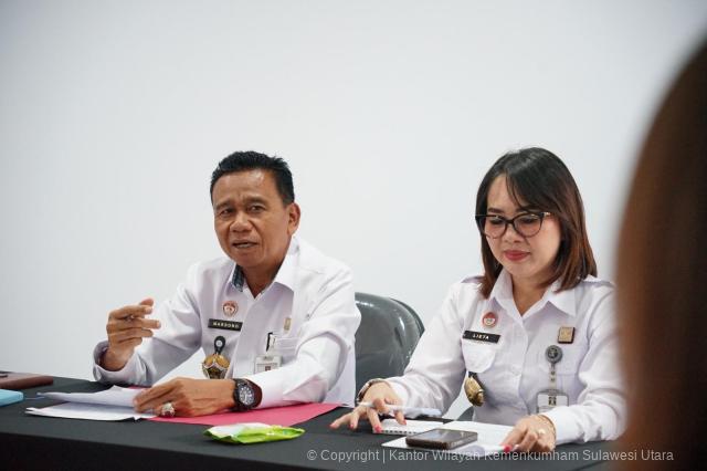 Tingkatkan Layanan Kekayaan Intelektual, Kemenkum Sulut Gelar Rapat Evaluasi Layanan KI