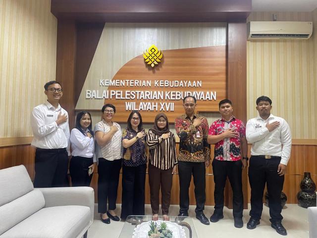 Tindaklanjuti Audiensi dengan Balai Pelestarian Kebudayaan Wilayah XVII, Kemenkum Sulut Beri Usulan Kekayaan Intelektual Komunal