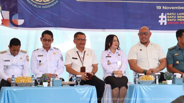 Kemenkum Sulut Hadiri Hari Bhakti Kementerian Imipas ke-1 Tahun 2025