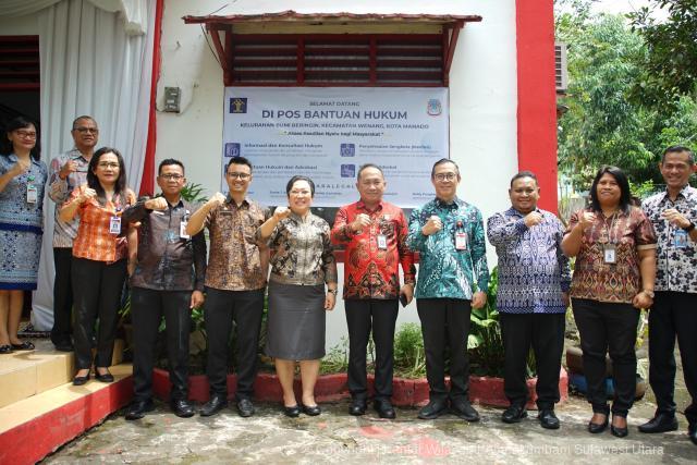 Bawa Keadilan ke Depan Pintu Rumah: BPHN dan Kemenkum Sulut Perkuat Posbankum di Kota Manado