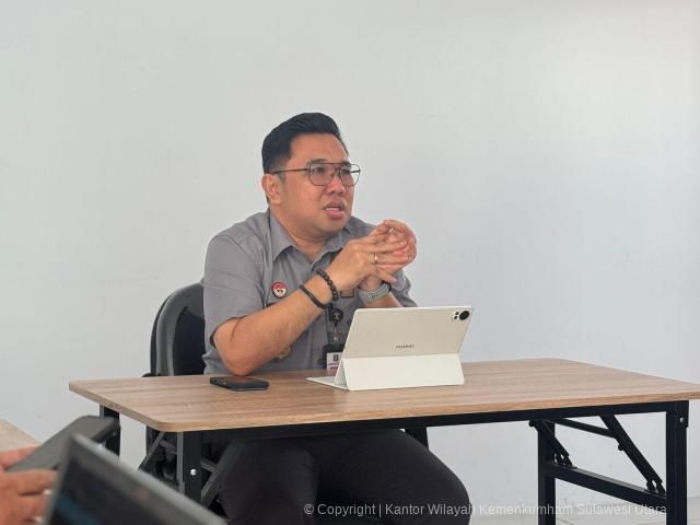 Optimalkan Pelaporan Reformasi Birokrasi, Kanwil Kemenkum Sulut Gelar Rapat Pemenuhan Data Dukung RKT